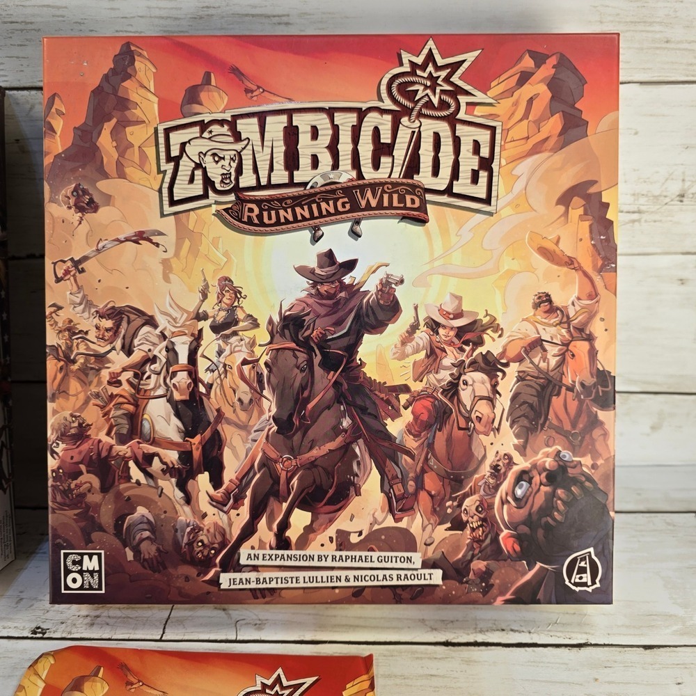 Zombicide Undead or Alive Running Wild Expansion Board Game CMON Miniatures